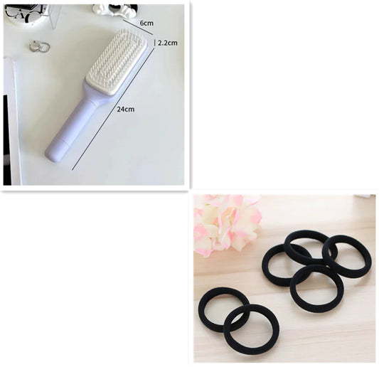 Self Cleaning Hairbrush